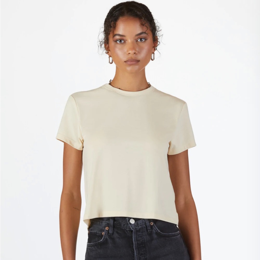 Classic Cream Short Sleeve Tee